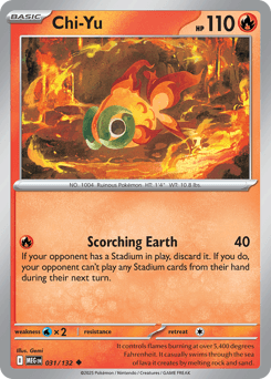 Chi-Yu #31 — Pokemon Mega Evolution