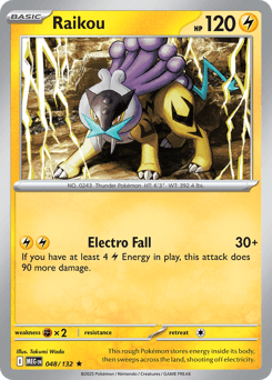 Raikou #48 — Pokemon Mega Evolution