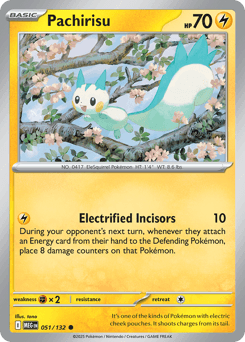 Pachirisu #51 — Pokemon Mega Evolution