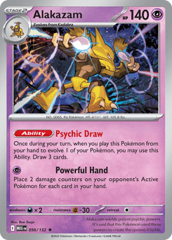 Alakazam #56 — Pokemon Mega Evolution