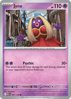 Jynx #57 — Pokemon Mega Evolution
