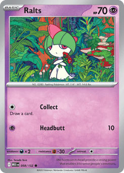 Ralts #58 — Pokemon Mega Evolution