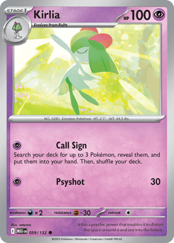 Kirlia #59 — Pokemon Mega Evolution