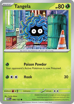 Tangela #6 — Pokemon Mega Evolution