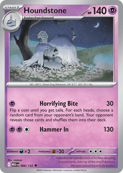Houndstone #66 — Pokemon Mega Evolution
