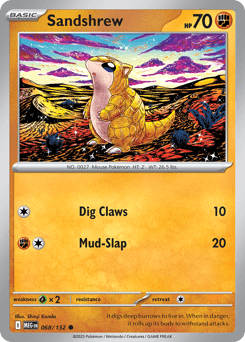 Sandshrew [Reverse Holo] #68