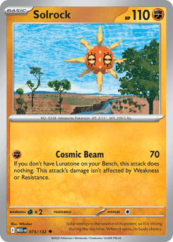 Solrock #75 — Pokemon Mega Evolution