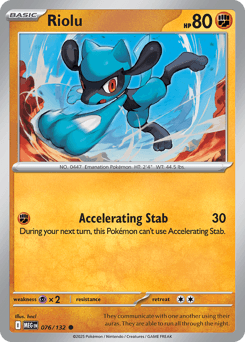 Riolu [Cosmos Holo] #76