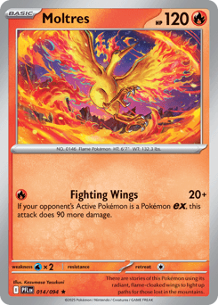 Moltres #14 — Pokemon Phantasmal Flames