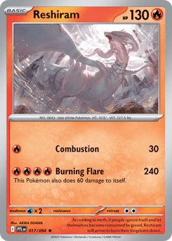 Reshiram [Stamped] #17