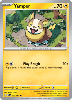 Yamper #30 — Pokemon Phantasmal Flames