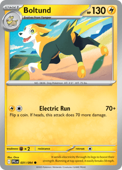 Boltund #31 — Pokemon Phantasmal Flames