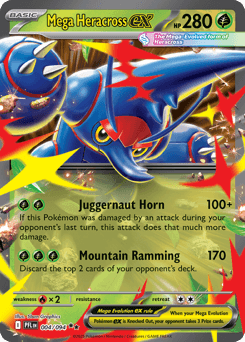 Mega Heracross ex #4 — Pokemon Phantasmal Flames