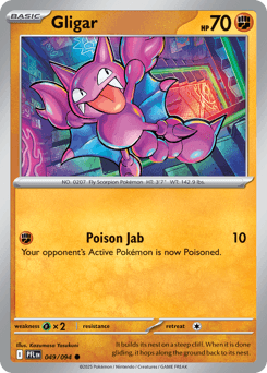 Gligar #49 — Pokemon Phantasmal Flames