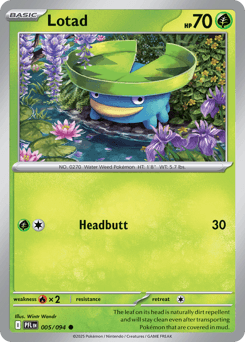 Lotad #5 — Pokemon Phantasmal Flames