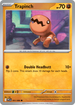 Trapinch #51 — Pokemon Phantasmal Flames
