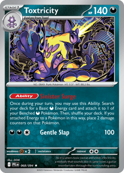 Toxtricity #68 — Pokemon Phantasmal Flames