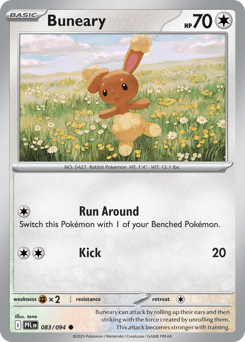 Buneary #83 — Pokemon Phantasmal Flames