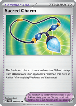 Sacred Charm #93 — Pokemon Phantasmal Flames