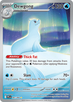 Dewgong #97 — Pokemon Phantasmal Flames