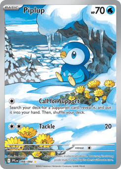 Piplup #98 — Pokemon Phantasmal Flames