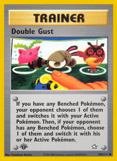 Double Gust #100 — Pokemon Neo Genesis