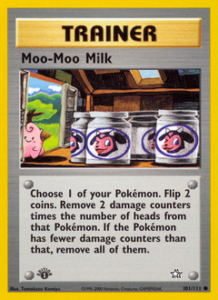 Moo-Moo Milk #101 — Pokemon Neo Genesis