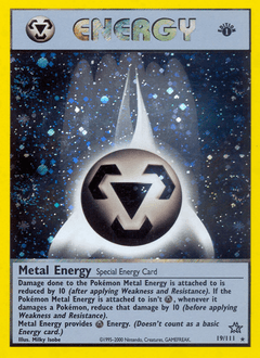 Metal Energy #19 — Pokemon Neo Genesis