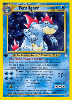 Feraligatr #4 — Pokemon Neo Genesis