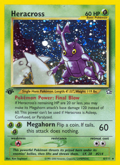 Heracross #6 — Pokemon Neo Genesis