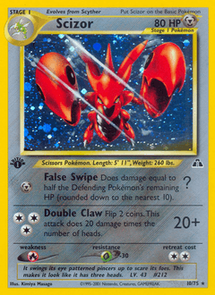 Scizor [1st Edition] #10