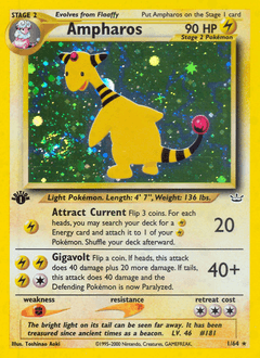 Ampharos #1 — Pokemon Neo Revelation