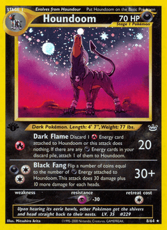 Houndoom [1st Edition] #8