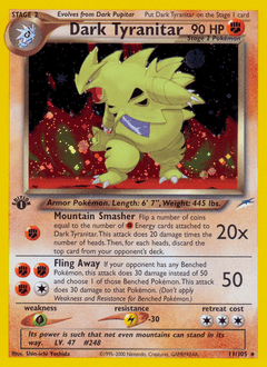 Dark Tyranitar [1st Edition] #11