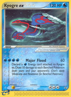 Kyogre EX #1 — Pokemon Promo