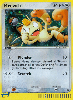 Meowth #13 — Pokemon Promo
