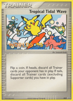 Tropical Tidal Wave #027 — Pokemon Promo