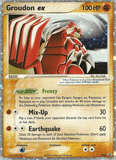 Groudon EX #38 — Pokemon Promo