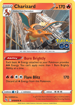 Charizard [Reverse Holo] #10