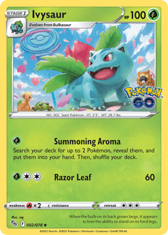 Ivysaur #2 — Pokemon Go
