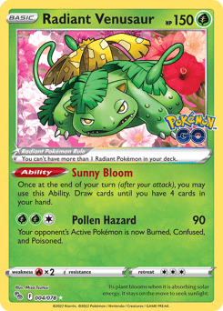 Radiant Venusaur #4 — Pokemon Go