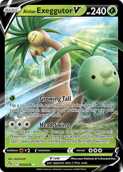 Alolan Exeggutor V #5 — Pokemon Go