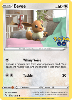 Eevee #54 — Pokemon Go