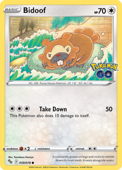 Bidoof [Ditto] #59