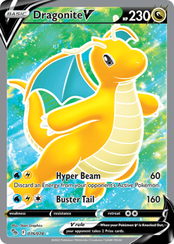 Dragonite V #76 — Pokemon Go