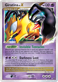 Giratina LV. X #124 — Pokemon Platinum