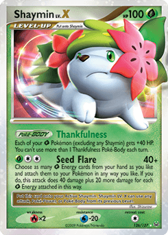 Shaymin LV. X #126 — Pokemon Platinum