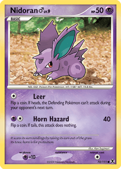Nidoran M #72 — Pokemon Rising Rivals