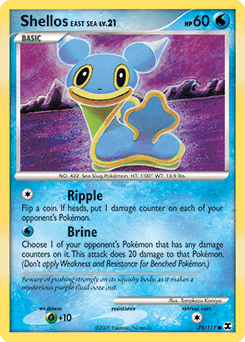 Shellos East Sea #79 — Pokemon Rising Rivals