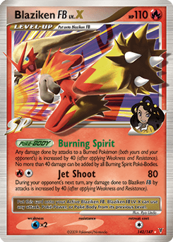 Blaziken FB LV. X #142 — Pokemon Supreme Victors